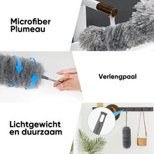 Afbeelding in Gallery-weergave laden, Intrekbare wasbare gebogen microfiber stofdoek
