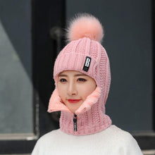 Afbeelding in Gallery-weergave laden, Winter Siamese Windvaste Muts
