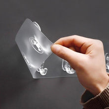 Afbeelding in Gallery-weergave laden, Transparent adhesive 5 hooks
