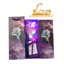 Afbeelding in Gallery-weergave laden, Kleurrijke Galaxy Rose met liefde
