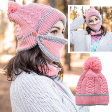 Afbeelding in Gallery-weergave laden, Wintermuts en sjaal voor dames
