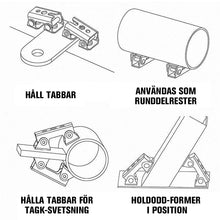 Afbeelding in Gallery-weergave laden, Verstelbare magnetische lashouder (2 stukken/set)
