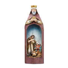 Afbeelding in Gallery-weergave laden, Kerststal met drie wijzen
