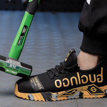 Afbeelding in Gallery-weergave laden, Ademende lichtgewicht sneakers met stalen neus
