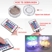 Afbeelding in Gallery-weergave laden, Onderdompelbare LED-zwembadverlichting
