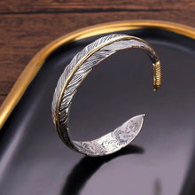 Afbeelding in Gallery-weergave laden, Vintage veren armband
