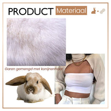 Afbeelding in Gallery-weergave laden, Trui met hoge hals en effen bloeiermouwen

