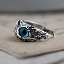 Afbeelding in Gallery-weergave laden, Demon Eye Uil Ring Verstelbaar
