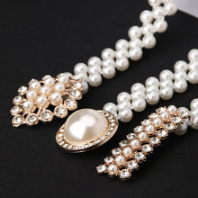 Afbeelding in Gallery-weergave laden, Elegante parel elastische taille ketting
