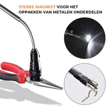 Afbeelding in Gallery-weergave laden, Telescopische magnetische pick-up zaklamp
