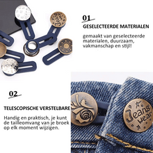 Afbeelding in Gallery-weergave laden, Jeans intrekbare knoop
