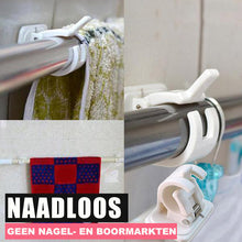 Afbeelding in Gallery-weergave laden, Nagelvrije verstelbare staafbeugelhouders (2 stuks)
