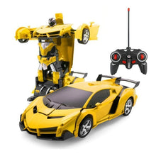 Afbeelding in Gallery-weergave laden, Afstandsbediening transformerende robotauto
