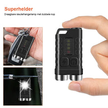 Afbeelding in Gallery-weergave laden, Magnetische Mini Sleutelhanger Zaklamp
