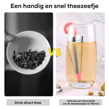 Afbeelding in Gallery-weergave laden, Paraplu roestvrijstalen thee-ei
