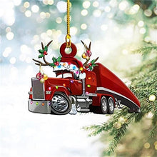 Afbeelding in Gallery-weergave laden, Auto-Boot-Kerstijzer Ornament
