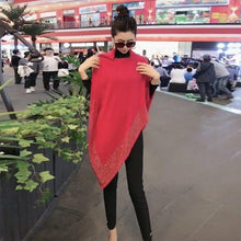 Afbeelding in Gallery-weergave laden, Dames Shawl van glanzende wol
