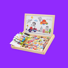 Afbeelding in Gallery-weergave laden, Magnetische Dieren Puzzel Tekentafel

