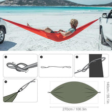 Afbeelding in Gallery-weergave laden, Outdoor Camping Hammock Set
