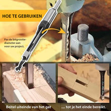 Afbeelding in Gallery-weergave laden, Vierkante houten beitel
