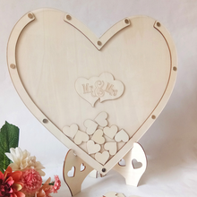 Afbeelding in Gallery-weergave laden, houten hart ornament
