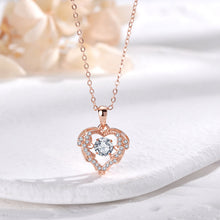 Afbeelding in Gallery-weergave laden, Glittrande Zirconia Heart Halsband
