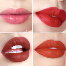 Afbeelding in Gallery-weergave laden, Fluwelen matte lippenstiftset met glamourketting zakje
