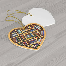 Afbeelding in Gallery-weergave laden, Boek Lovers Hart Ornament

