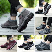 Afbeelding in Gallery-weergave laden, Paar Winter Warm Bontvoering Sneeuwschoenen
