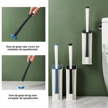 Afbeelding in Gallery-weergave laden, Vervangbare wegwerppad toiletwand
