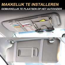 Afbeelding in Gallery-weergave laden, Alles-in-één auto zonneklep organizer

