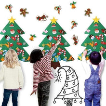 Afbeelding in Gallery-weergave laden, DIY vilten kerstboom (Beste cadeau voor kinderen)
