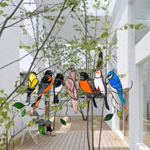 Afbeelding in Gallery-weergave laden, Vogels Glas-in-loodramen 🎁🎄kerstcadeau🐦
