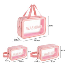 Afbeelding in Gallery-weergave laden, Doorschijnende make-up tas
