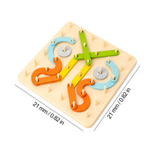 Afbeelding in Gallery-weergave laden, Montessori Pegboard-puzzel
