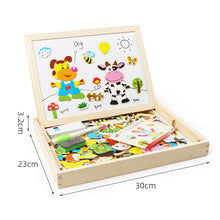Afbeelding in Gallery-weergave laden, Magnetisch didactisch wit bord 2 in 1
