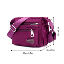 Afbeelding in Gallery-weergave laden, Meerlaagse nylon crossbody tas voor dames
