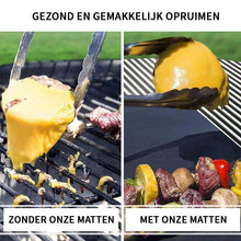 Afbeelding in Gallery-weergave laden, Bakmatten voor BBQ's met antiaanbaklaag
