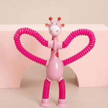 Afbeelding in Gallery-weergave laden, Telescopische giraffe speelgoed met zuignap
