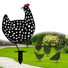 Afbeelding in Gallery-weergave laden, Gesimuleerd kippenornament voor de tuin
