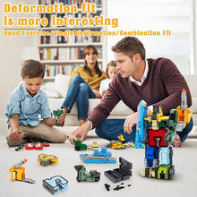 Afbeelding in Gallery-weergave laden, Speelgoedvervorming Nummer Transform Robot

