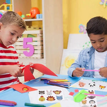 Afbeelding in Gallery-weergave laden, DIY kinderen gratis stok cartoon diamant schilderij
