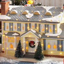 Afbeelding in Gallery-weergave laden, Kerstvakantie verlichte gebouwde decoratie
