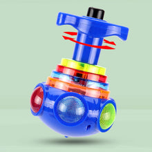 Afbeelding in Gallery-weergave laden, Muziek Knipperende Spinners Speelgoed met Launcher
