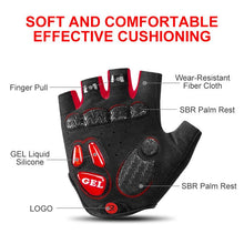 Afbeelding in Gallery-weergave laden, Half-finger Cycling Gloves
