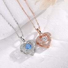 Afbeelding in Gallery-weergave laden, Glittrande Zirconia Heart Halsband
