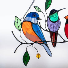 Afbeelding in Gallery-weergave laden, Vogels Glas-in-loodramen 🎁🎄kerstcadeau🐦
