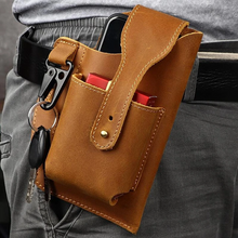 Afbeelding in Gallery-weergave laden, Herentas met retro riem en taille
