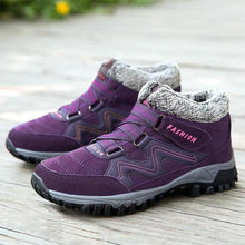 Afbeelding in Gallery-weergave laden, Paar Winter Warm Bontvoering Sneeuwschoenen
