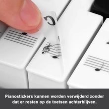Afbeelding in Gallery-weergave laden, Piano belangerijke Noten Stickers

